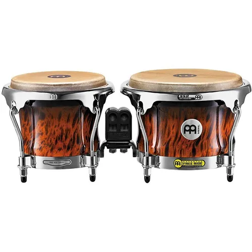 Bongo Meinl Freeride FWB400BB Brown Burl Bongo Trommel Percussion NEU