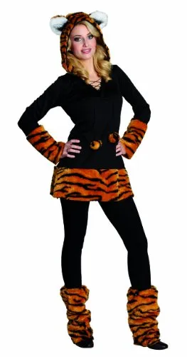 Tiger Katze Leopard Karneval Kostüm für Damen Größe 40