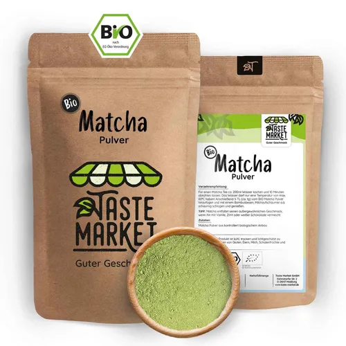 Produktbild BIO Matcha Pulver | Matcha-Latte | Tee | Kaffeealternative | Bio-Qualität 100 g