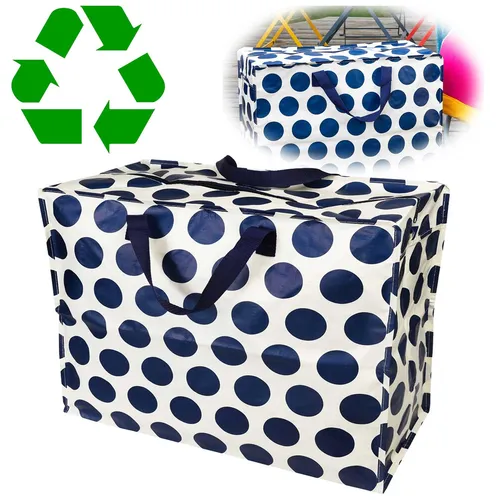 XXL Jumbo Bag Einkaufstasche - Riesentasche für jeden Bedarf - Gürteltaschen: Diese umweltfreundliche, langlebige Tragetasche bietet mit 65 Litern viel Platz und ist ideal für Einkäufe oder Reisen.