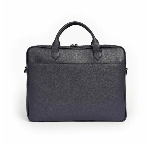 BGENTS Aktentasche für Herren – Dunkelblau - Robuste Business-Tasche in elegantem Dunkelblau, perfekt für den täglichen Einsatz im Beruf und stilvoller Begleiter für alle wichtigen Unterlagen.