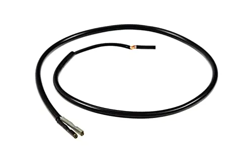 Fahrrad Lichtkabel Zweipolig doppeladrig 500 mm Flachsteckhülse Light Cable