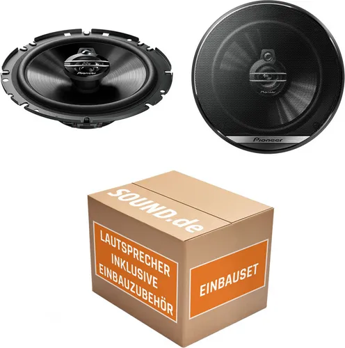 Pioneer TS-G1730F Auto Einbauset für Audi TT 8N - 16cm 3-Wege Koax Lautsprecher mit hervorragendem Frequenzgang von 36-18.000 Hz, ideal für ein optimales Klangerlebnis im Audi TT 8N.