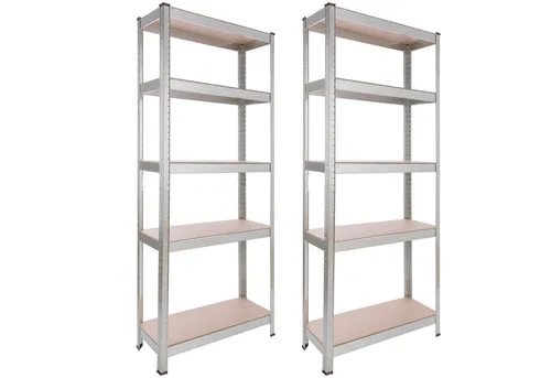 Arebos Schwerlastregal 2-tlg. Set, 350 kg Tragkraft von AREBOS