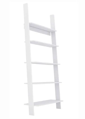 Leiterregal Regal Standregal 85x29x189cm weiß 134383003