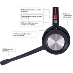 Yealink Mairdi MRD-890BTD, kabellose Dual-Headset von Well