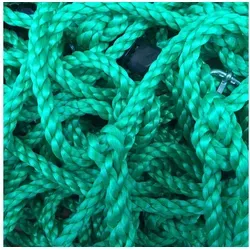 Loggyland Kletternetz verschiedene Farben/ Höhen/ Breiten Kletterseil, 70 kg Tragkraft, extrem witterungsbeständig und angenehm in der Hand grün 150 cm x 200 cm