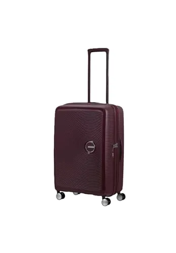 American Tourister Soundbox, Trolley erweiterbar, 67 cm, Wild Cherry, 71,5/81 l, 4 Rollen, TSA-Schloss