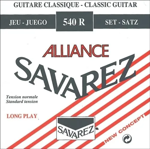 Savarez 540R 6-saitiger Carbon-Klassikgitarrensatz Normalspannung Multi