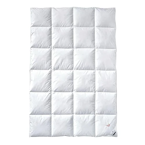 Billerbeck Daunendecke E04 Gold Edition in weiß von billerbeck