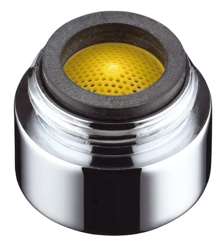 AXOR Luftsprudler M18x1 Fertigset 2-Loch Waschtischarmatur - Elegante Wandarmatur in Chrom, mit optimaler Durchflussmenge von 7 l/min für effizienten Wasserverbrauch im Badezimmer.