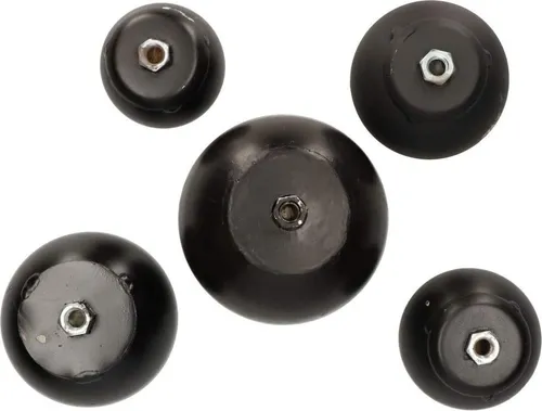 KOTARBAU Zuggewicht 1,3 kg Für Schornsteinbesen Gewichtskugel Kamin Reinigen Kaminbesen Passt Zur Jeder Bürstenart Schornstein Reinigung Gusseisen