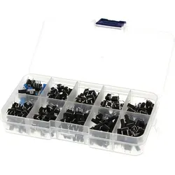 Taster und Schalter Sortiment - 180 Stück
