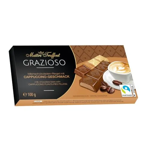 Grazioso Milchschokolade mit Cappuccinocreme 100g (8x12,5g)