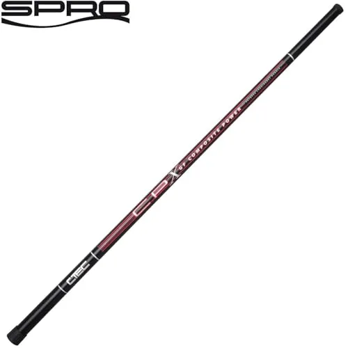 Spro C-Tec GF CPX Composite Power 4m - Kescherstange für Kescher zum Friedfischangeln & Forellenangeln, Kescherstab, Keschergriff