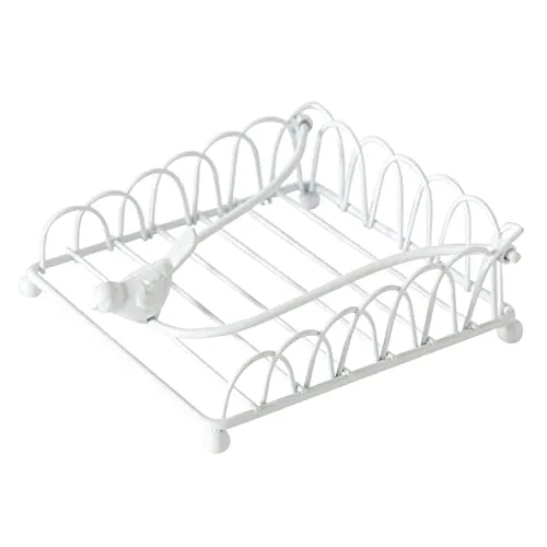 BOLTZE Serviettenhalter 2-er Set Eisen Weiss