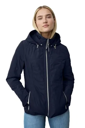 Barbara Lebek Outdoorjacke blau 46 - Stilvolle Outdoorjacke für Damen in Größe 46. Mit praktischem Reißverschluss und Kapuze, ideal für wechselhafte Wetterbedingungen. Hochwertiges Material sorgt für Komfort und Langlebigkeit.