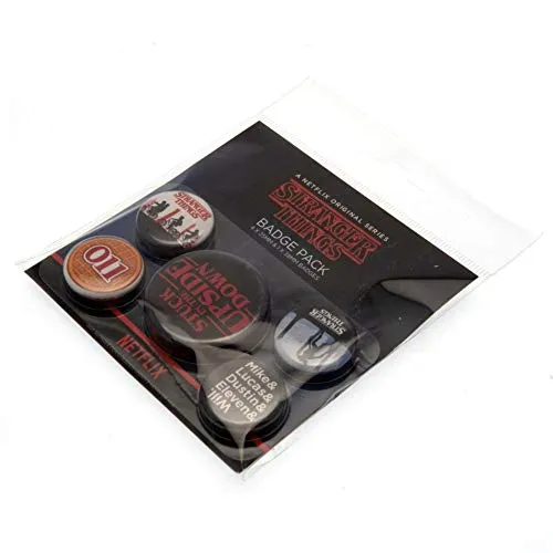 Stranger Things BP80655 Aufkleber, Mehrfarbig, 10 x 12.5 cm von Pyramid International