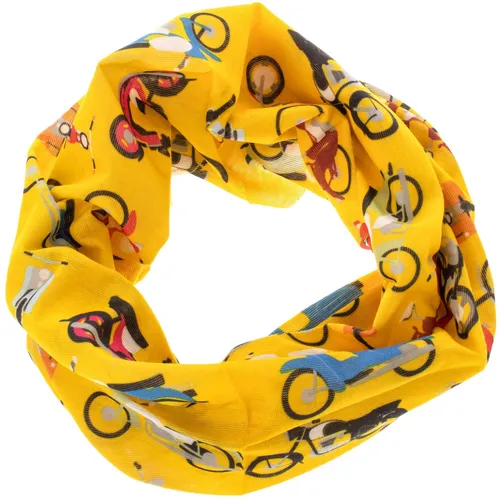 Schlauchtuch, Multifunktionstuch, Halstuch - Motiv: RETRO mit versch. Fahrzeugen