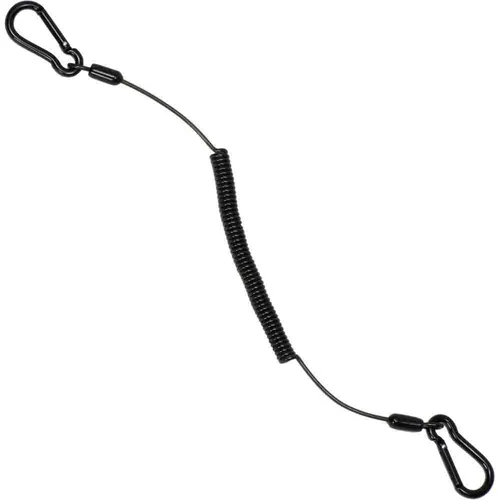 Sicherungsspirale von BLACKFIELD Kabel Security Schlüssel Kurzwaffe Polizei Band