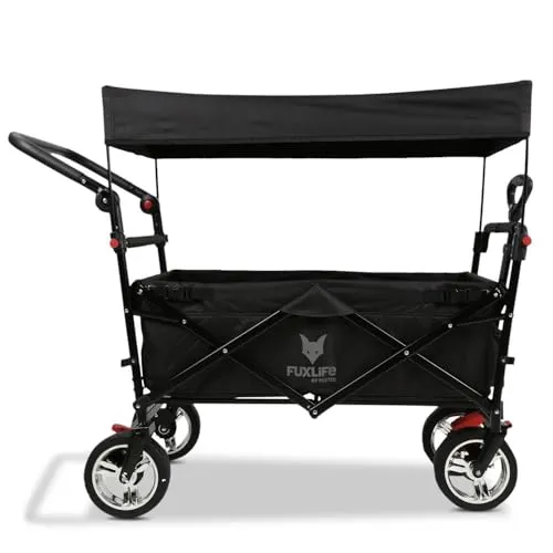 Hand- & Bollerwagen Schwarz von FUXLIFE
