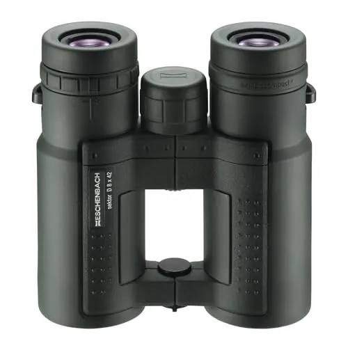 Eschenbach Optik Sektor D compact+ 8x42 Fernglas - Leichtes Fernglas für Wanderungen und Naturbeobachtungen. Robustes Magnesium-Chassis, wasserdicht und mit brillanter Farbwiedergabe. Ideal für Brillenträger, komfortables einhändiges Fokussieren.