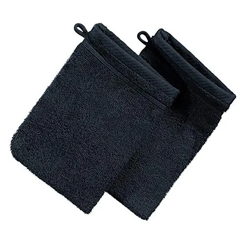 Handtücher Schwarz von Erwin Müller