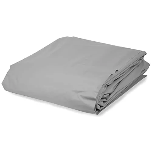 Folie rund 0,8 mm grau 350 x 120 cm, Deutsche Herstellung, Auskleidung, Innenhülle, Stahlwand, Pool, Einhängebiese