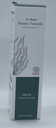M. Asam Beauty Naturals Naturkosmetik Serum 30ml vitalisiert