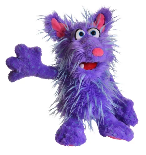 Living Puppets Handpuppe Monster to go Tofu 40cm - Puppen & -Spielsets, lustige Monster-Handpuppe mit 40cm Größe, ideal für kreatives Spiel und Geschichten erzählen.