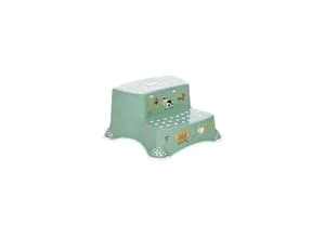 Lorelli Tritthocker Zweistufiger Kinder Badhocker - Tritthocker mit rutschfesten Gummi-Noppen für sicheres Stehen. Ideal für Kinder ab 3 Jahren, erleichtert das Erreichen von Toilette und Waschbecken.