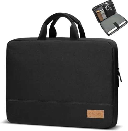 Bagasin Laptop Hülle Tasche, 11,6 12 12,3 12,4 13 Zoll TSA Laptoptasche Schutzhülle Sleeve Wasserdicht mit 4-lagigem Schutz, Computer Tragetasche für MacBook Surface Pro Surface Laptop Go