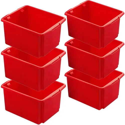 BRB 6X Aufbewahrungsbox, stapelbar & nestbar