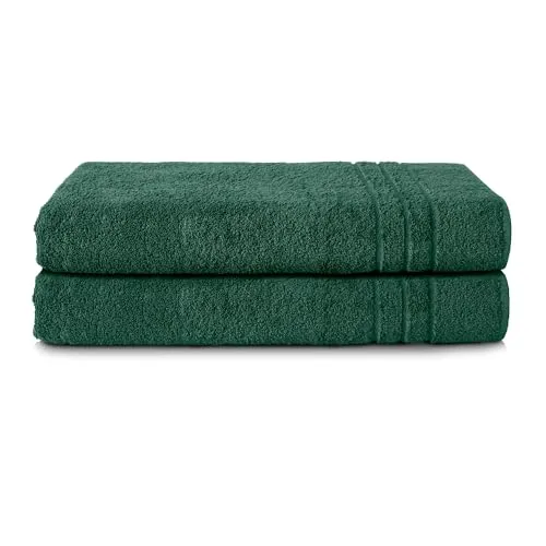 Komfortec Saunatuch Set 80x200 cm in grün von Komfortec