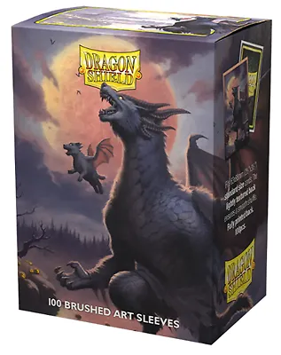 Dragon Shield Brushed Art Sleeves - Halloween 2023 #12100 100