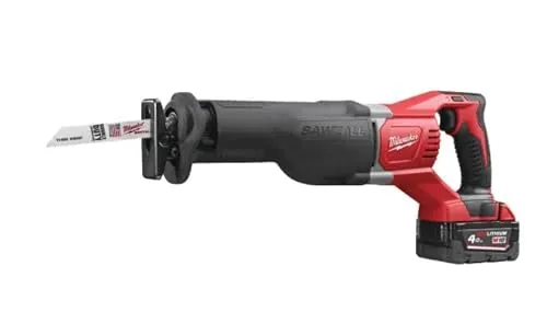 Milwaukee M18 BSX-0 Akku Recipro Säbelsäge 18 V Solo - Akku Recipro Säbelsäge für präzise Schnitte, ohne Akku und Ladegerät, ideal für professionelle Anwendungen.