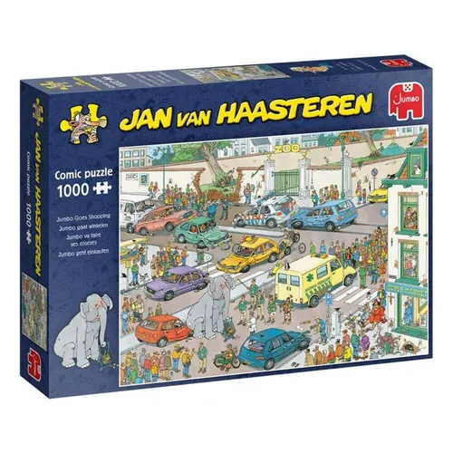 Jumbo Jan van Haasteren Jumbo geht einkaufen 1000 Teile Puzzle (20028)