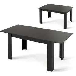 COSTWAY Erweiterbarer Esstisch 120/158 x 70 cm