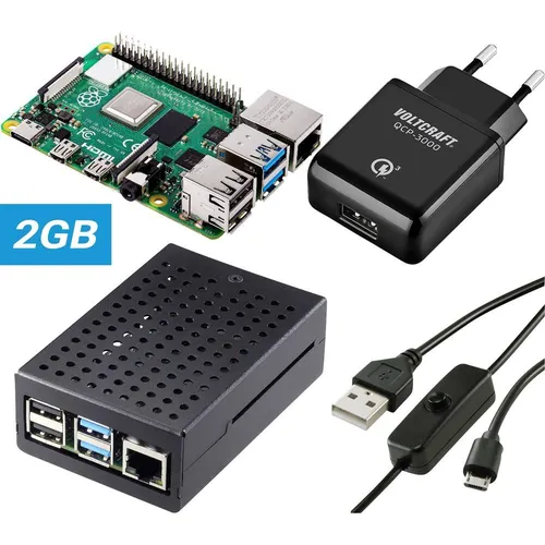 TRU COMPONENTS Pure Set Raspberry Pi 4 B 1 GB