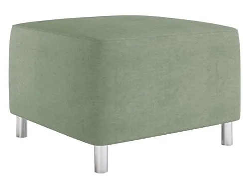 Mirjan24 Moderner Polsterhocker Dover, Sitzhocker Hocker Sitzbank Fußbank Pouf Farbauswahl (Uttario Ve. 2954)