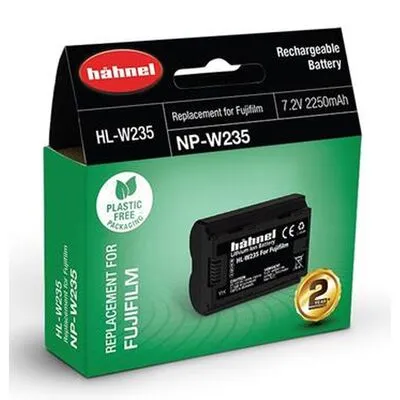Hähnel Ersatzakku HL-W235 für Fuji NP-W235 - Kamera Stromversorgung: Leistungsstarker Ersatzakku für längere Foto- und Video-Sessions, kompatibel mit Fuji-Kameras.