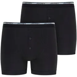 Jockey Trunk Modern Classic XXL, 2er Pack mit Y-Eingriff - Herrenunterhosen im 2er Pack, aus 100% Baumwolle für höchsten Tragekomfort, figurbetonte Passform und praktischer Y-Eingriff.