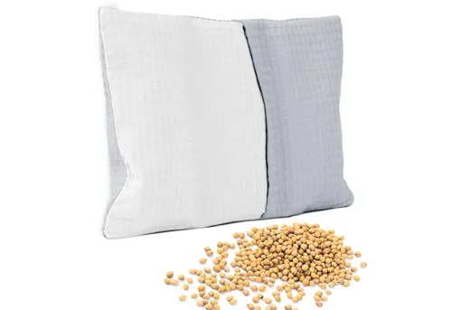 Amilian Kirschkernkissen Kirschkernkissen Nacken Schulter - Kirschkernkissen Mikrowelle 20x30cm, Füllung: 100% Kirschkerne - Bezug: 100% Baumwolle, Kissen für Kinder, Erwachsene, ideal als Massagekissen, Wärmekissen, Wärmekompresse, Kältekissen - 100% Baumwolle, 100% Kirschkerne