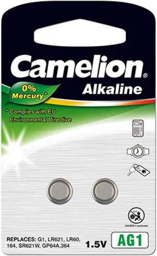 Camelion Alkaline AG2 / LR59 2er-Knopfzelle 1 x