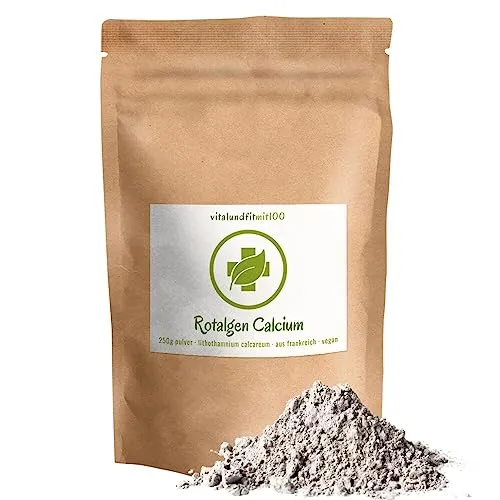 Reinstes Rotalgen-Calcium 250 g von vitalundfitmit100