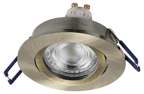 Osram Spot Set LED Einbaustrahler 4,5W Grün-Messing