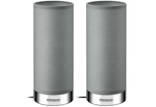 monzana Tischleuchte Poppy in grau von Monzana