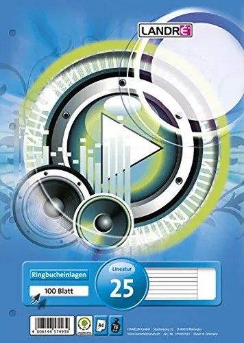 LANDRÉ Ringbucheinlagen