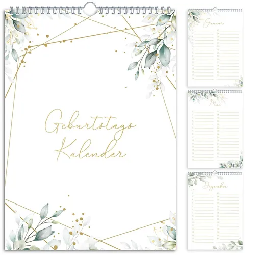 Geburtstagskalender von E&G Klasse