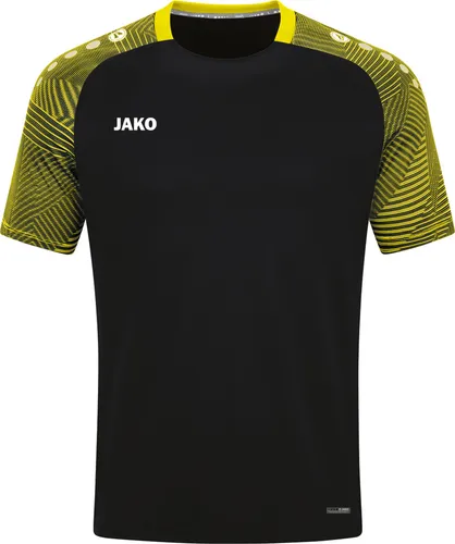 JAKO Herren Shirt Performance - Atmungsaktives T-Shirt - T-Shirts aus 100 % recyceltem Polyester, mit schnelltrocknendem Polyester-Micro-Mesh und dynamischen Jacquard-Ärmeln für optimalen Tragekomfort.